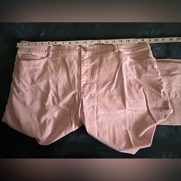 Vintage Doncaster Pink Faux Snake Skin Pants - Picture 6 of 13